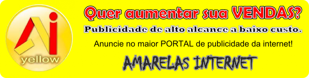 Venda de anúncios publicitários Amarelas Internet